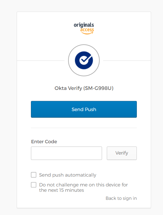 Okta Password Reset – Amazon Studios Technology